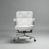 Eames Style Executive Lobby Office Chair - ES104 | White Leather Interior Furnishes